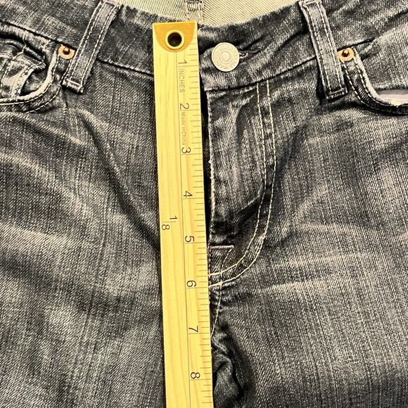 7 FOR ALL MANKIND Woman’s Vtg “Kate” Blue Jeans Size 26 Made In USA - Picture 10 of 15